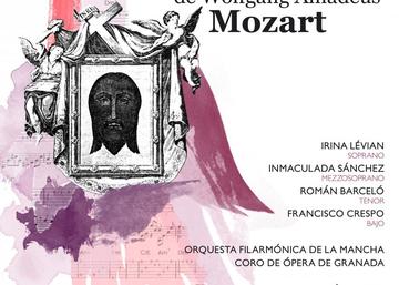 Cartel concierto de Mozart 