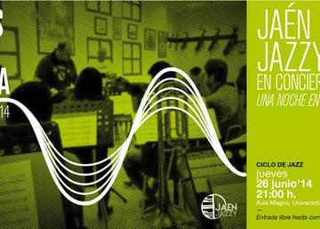Cartel Concierto "Jaén Jazzy en concierto: Una noche en la UJA"