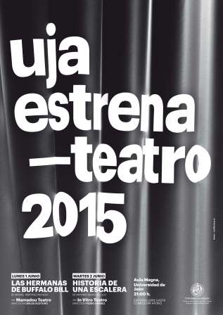 Cartel uja estrena-teatro 2015