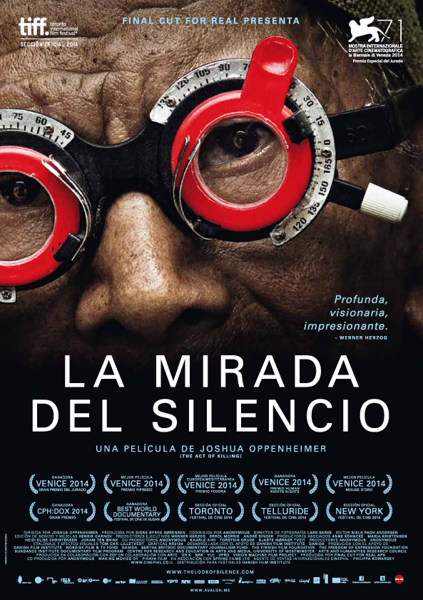 Cartel La mirada del silencio