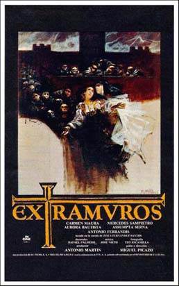 Cartel de la película "Extramuros"