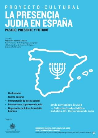 Proyecto cultural "JORNADA LA PRESENCIA JUDÍA EN ESPAÑA: PASADO, PRESENTE Y FUTURO"