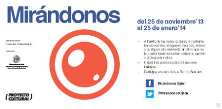 Cartel Proyecto Cultural "Mirándonos"