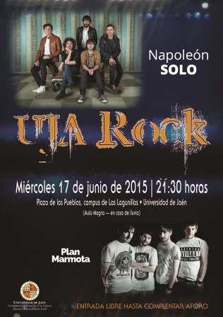 Cartel concierto UJA Rock