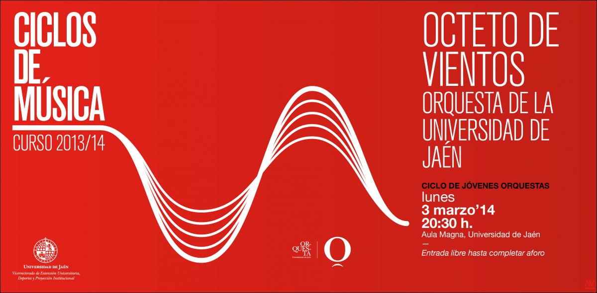 Concierto "Octeto de Vientos" Orquesta Universidad de Jaén