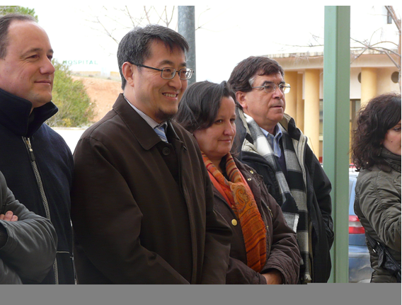 primer secretario de la Embajada China en España y cargos académicos de la UJA