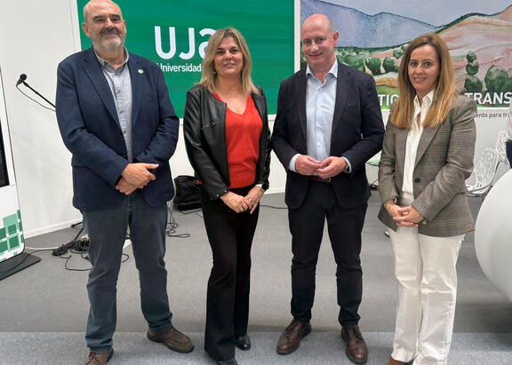 José Eugenio Gutiérrez, Mª Victoria López, José Luis Hidalgo y Eva Mª Murgado.