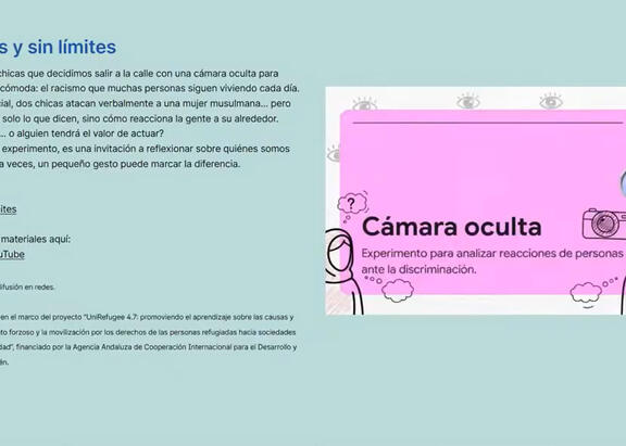 Presentación online de la campaña.