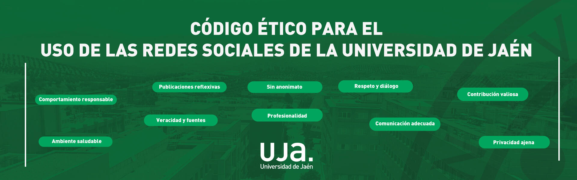 Código Ético para el Uso de las Redes Sociales de la UJA