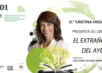 La actriz Cristina Higueras presenta su novela “El extraño del ayer”