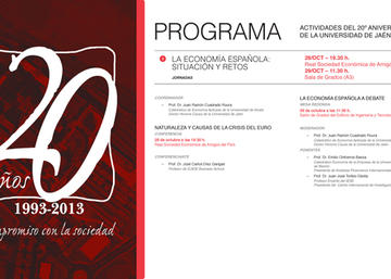 Cartel de las jornadas.