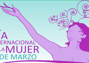 Cartel del Día Internacional de la Mujer.