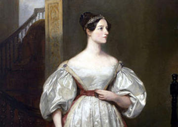 Retrato de Ada Lovelace.
