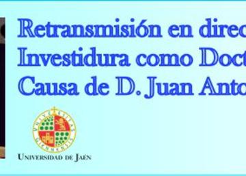 Información sobre el Acto de Investidura de Juan Antonio Vera Torres