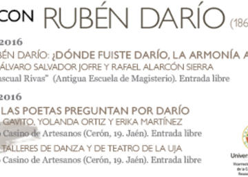La Universidad de Jaén rinde homenaje a Rubén Darío, en el centenario de su muer