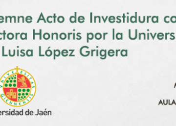 Solemne Acto de Investidura como Doctora Honoris Causa por la UJA
