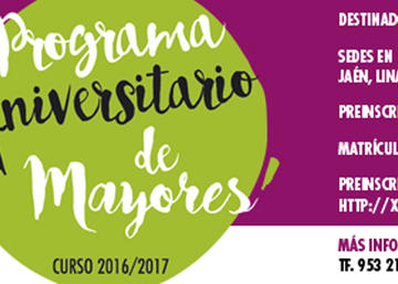 Programa Universitario de Mayores 2016/2017