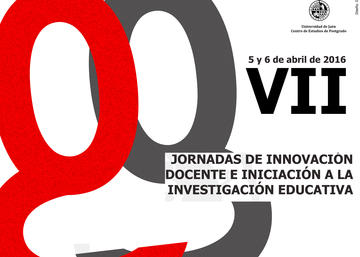VII Jornadas de innovación docente e iniciación a la investigación educativa