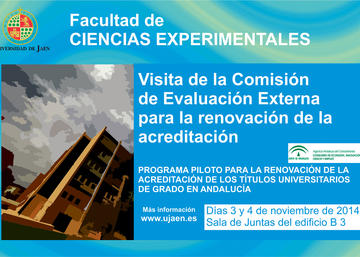 Información sobre la visita de la Comisión Externa de Títulos