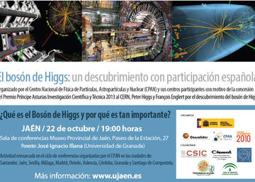 Información sobre la conferencia "El Bosón de Higgs"