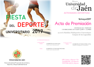 La Universidad de Jaén celebra el martes la Fiesta del Deporte
