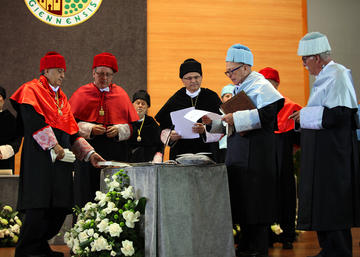 Información sobre el acto de investidura como Doctor Honoris Causa