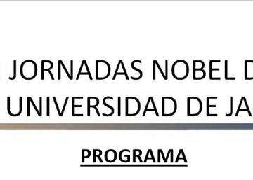 Información de las III Jornadas Nobel de la Universidad de Jaén
