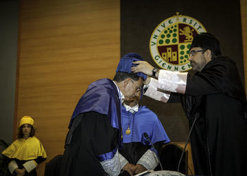 Acto de investidura como Doctor Honoris Causa de Avelino Corma Canós