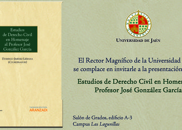 Presentación de la obra Estudios de Derecho Civil, en homenaje al José González