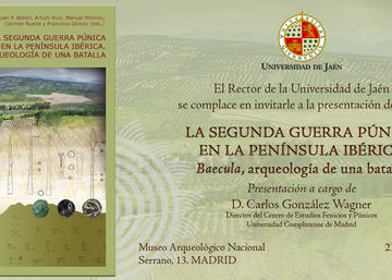 Invitación a la presentación del libro.