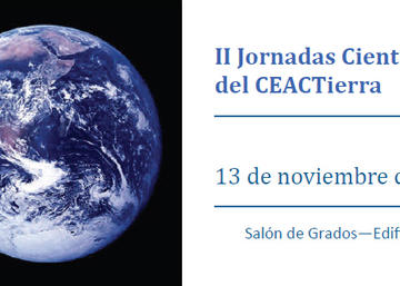 Información sobre II Jornadas Científicas del CEACTierra