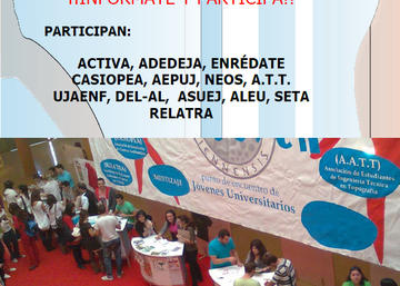 Información sobre laJornada dedicada a las asociaciones de estudiantes de la UJA
