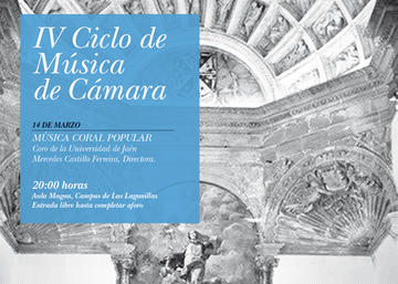 Información del concierto de la Coral de la Universidad de Jaén