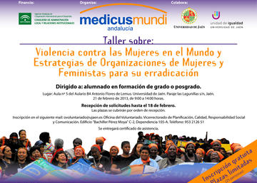 Taller contra la violencia de las mujeres en el mundo