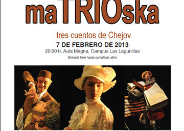 Cartel de la obra "Matrioska" y más información