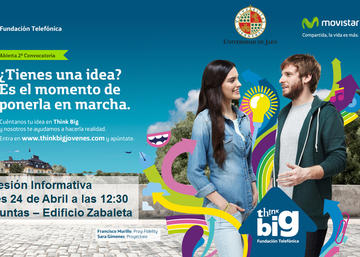 Información sobre la presentación de "Think Big Jóvenes" de Fundación Telefónica