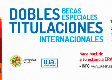 Banner Becas especiales para Dobles Titulaciones Internacionales