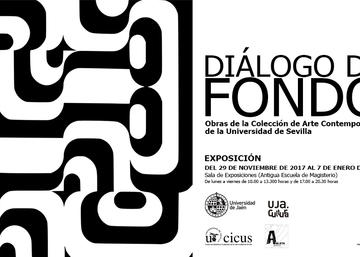 Exposición 'Diálogo de fondo', en la Antigua Escuela de Magisterio
