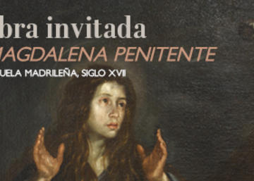 La Antigua Escuela de Magisterio muestra el lienzo “La Magdalena Penitente”,