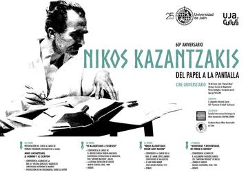 'Efemérides “60” aniversario. Nikos Kazantzakis, del papel a la pantalla'