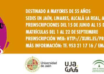 Abierto el plazo de matrícula para el Programa Universitario de Mayores