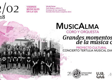 Viernes musicales de la UJA: Coro y Orquesta 'MusicAlma'