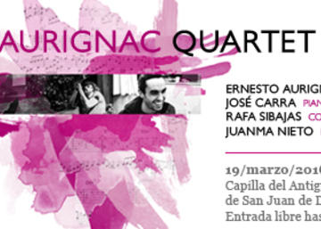 Club de Jazz UJA. Concierto de Ernesto Aurignac Quartet