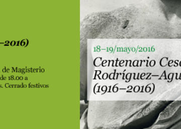 Banner de la exposición.