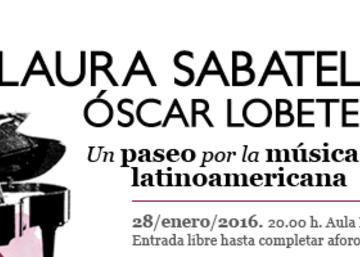 Recital de canto y piano, a cargo de Laura Sabatel y Oscar Lobete