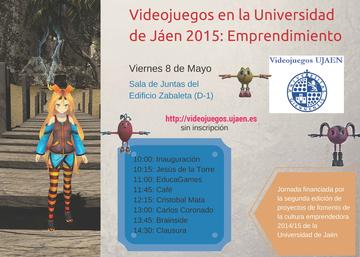 Videojuegos en la Universidad de Jaén 2015: Emprendimiento