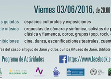 La capital celebra el 3 de junio La Noche en Blanco