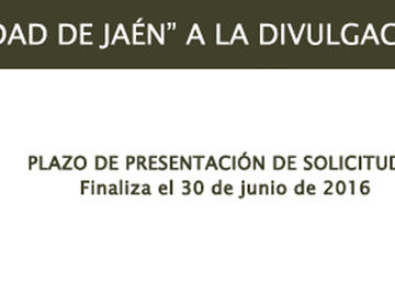 VI Premio “Universidad de Jaén” a la Divulgación Científica 2016