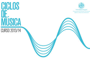 Cartel de los Ciclos de Música