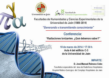 Cartel de la conferencia.